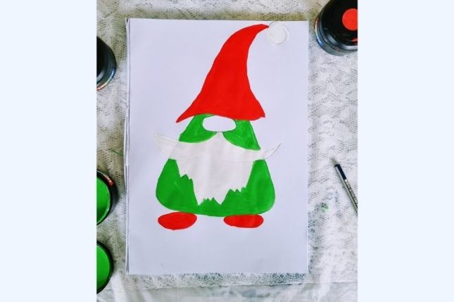 Elf and Make a Christmas Card 12