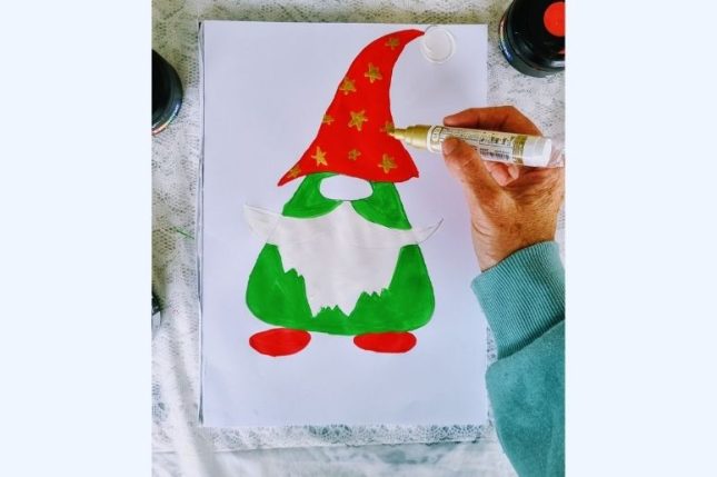 Elf and Make a Christmas Card 13