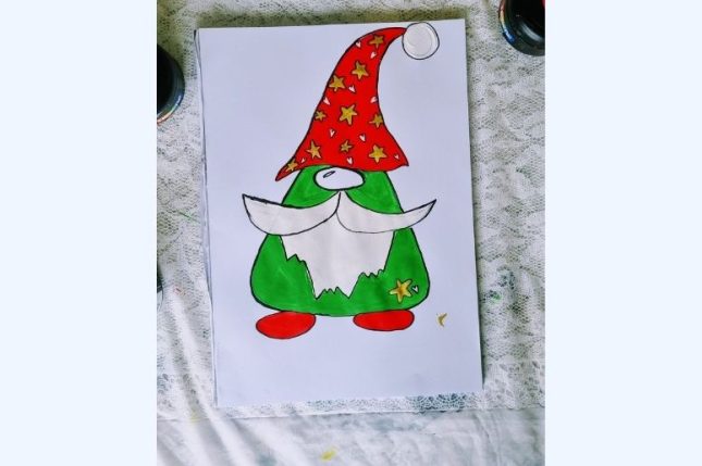 Elf and Make a Christmas Card 15