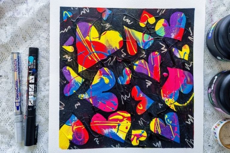 Heart Art Love Letter Gift Card Heart art love lette