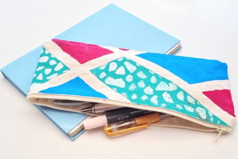 DIY Painted Pencil Case Kiwi Families