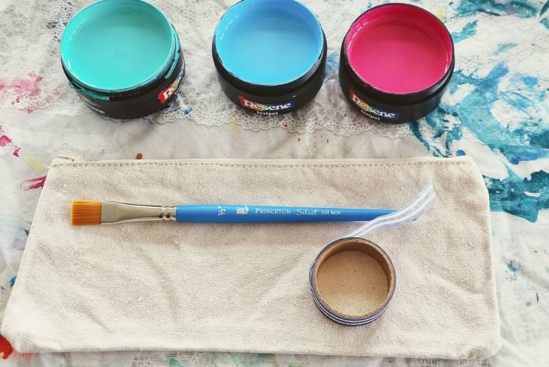 DIY Painted Pencil Case materials (1)