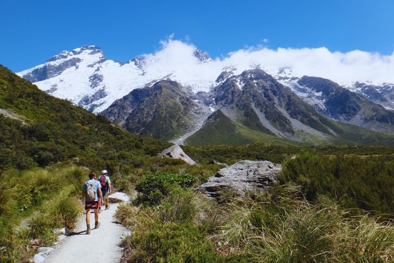 Hooker Valley 2-Best Day Walks in NZ
