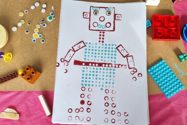Print Making with LEGO and DUPLO -