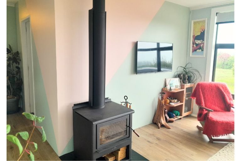 DIY Geometric Feature Wall DIY geometric feature wall