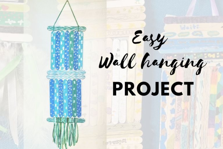 Easy Wall Hanging Craft Matariki craft project