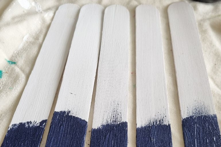 Snowman Ice Block Stick Craft - Kiwi Families