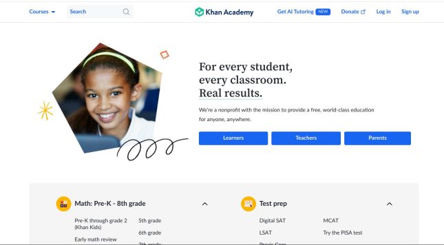 Khan-Academy-best-maths-websites