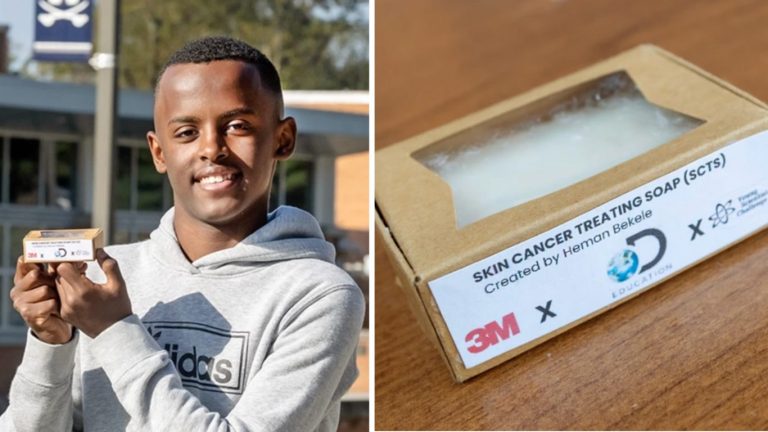 14-Year-Old Created a Soap That Might Treat Skin Cancer