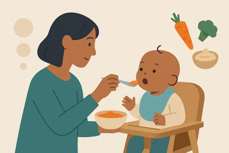Starting solids: a schedule by age that works Starting solids: a schedule by age that works