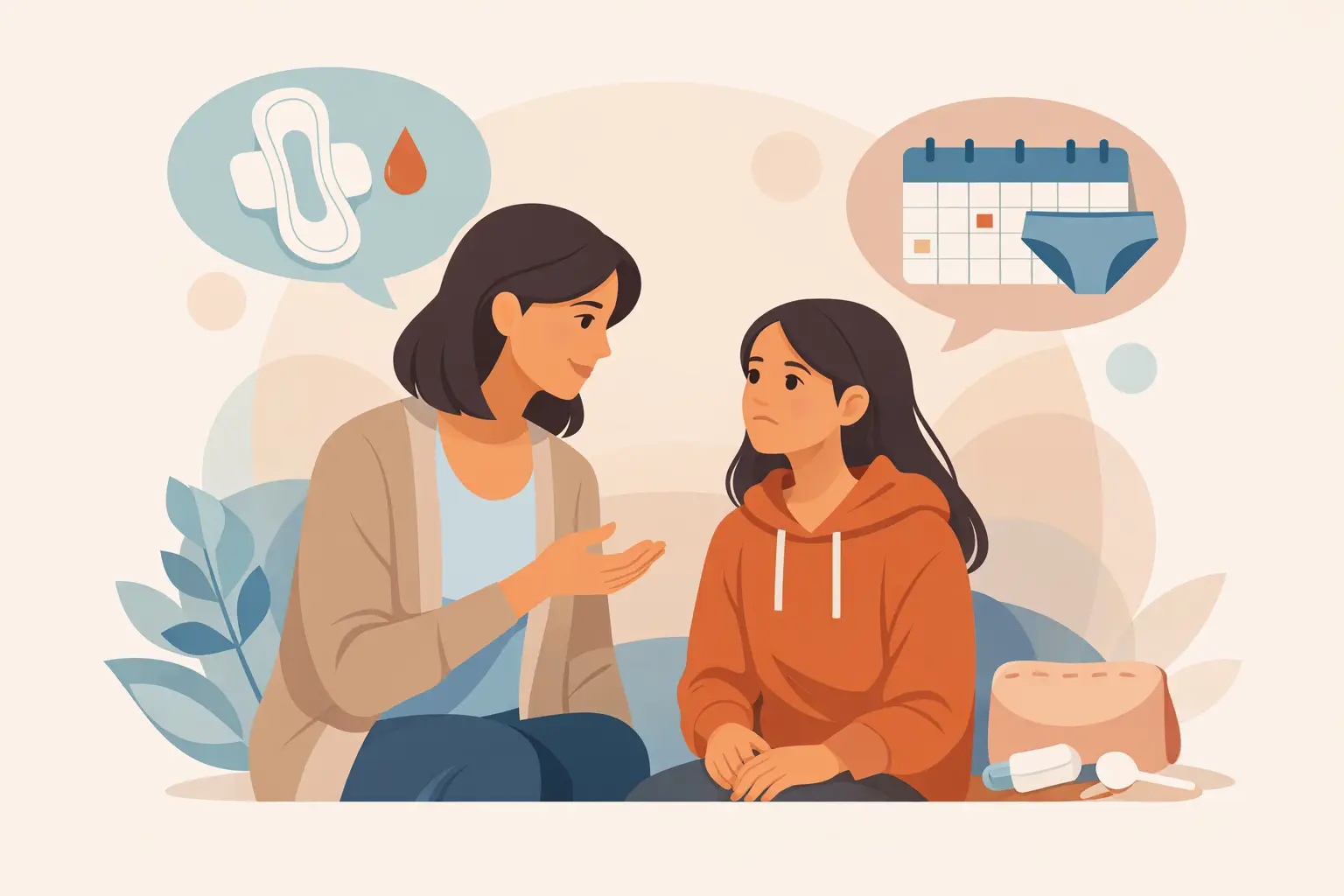 How to Talk About First Period Without Panic